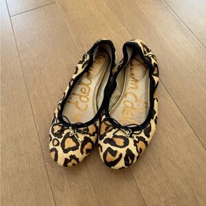 Sam Edelman Leopard Print Flats